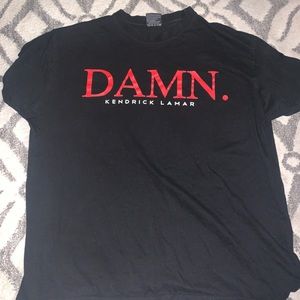 Kendrick Lamar DAMN tour concert Tee